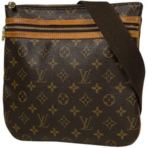 Louis Vuitton Bosphore Pochette Shoulder Bag Monogram Brown